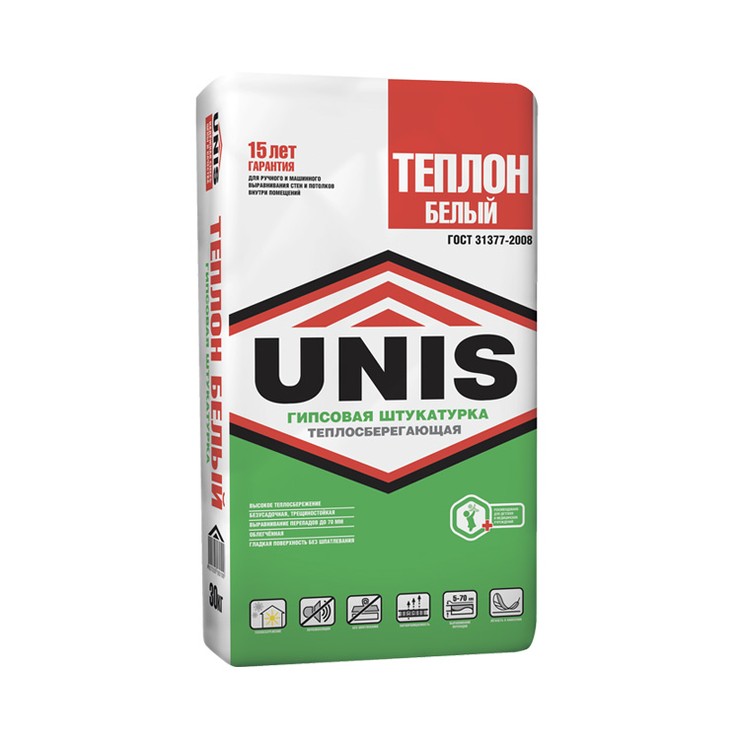 Unis «Теплон белый» 15 кг
